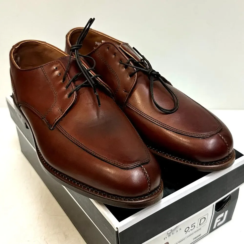 NIB Rancourt & Co. x FootJoy Split Toe Derby Dress Shoe Brown Calf 79206 9.5 D